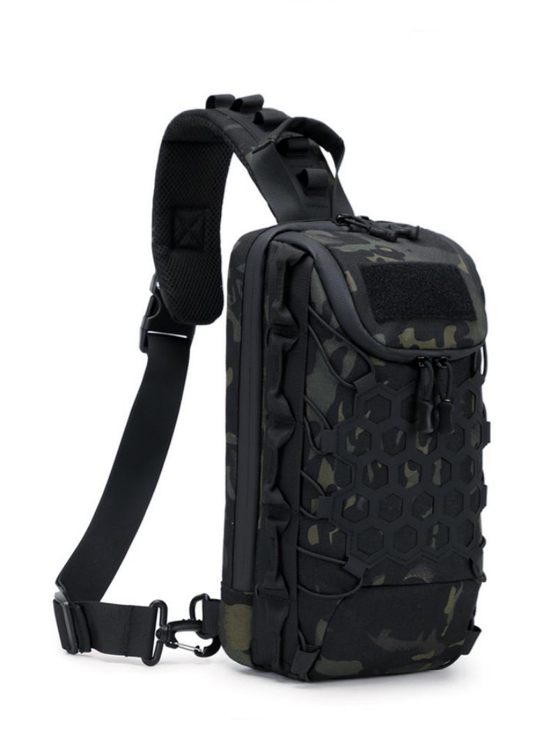 Sling Backpack Shoulder - Homefish Nieuwe Outdoor Tactische Borsttas Schoudertas