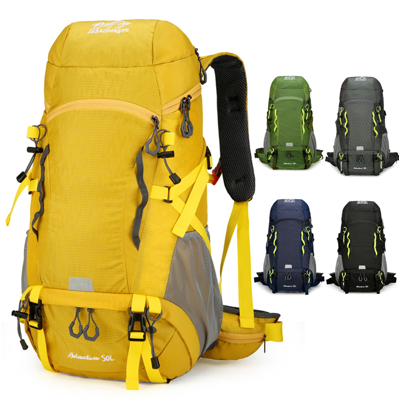 Rain Cover Backpack - 50L waterdichte campingrugzak grote trekking bergbeklimmen