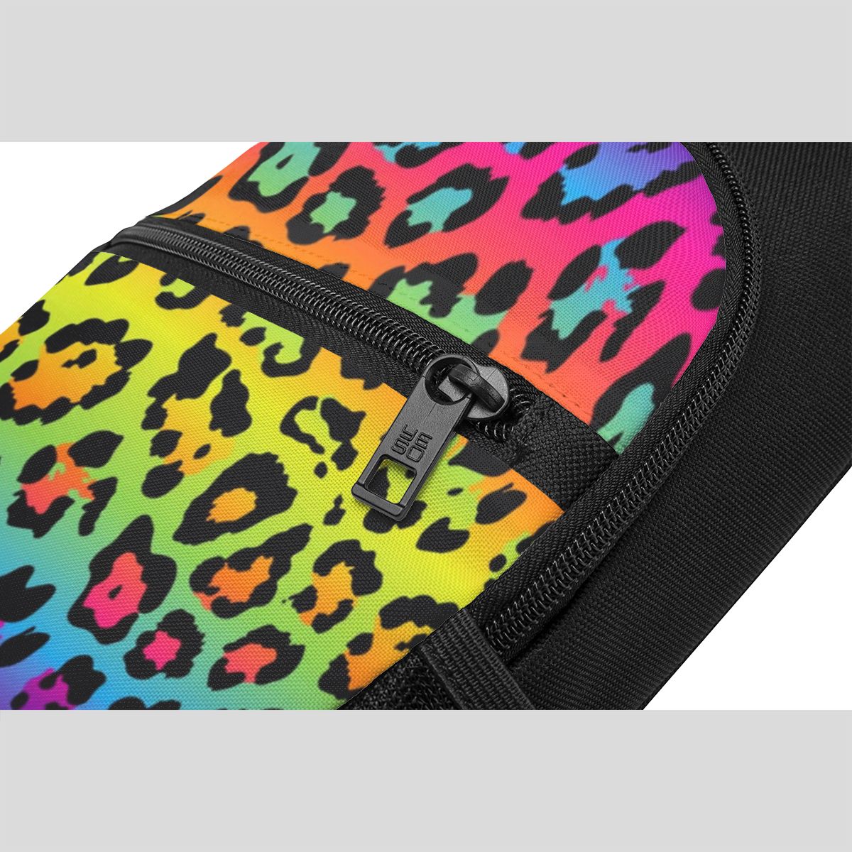 Regenboogluipaardprint Borstta - Sling Backpack Shoulder recensie en prijs