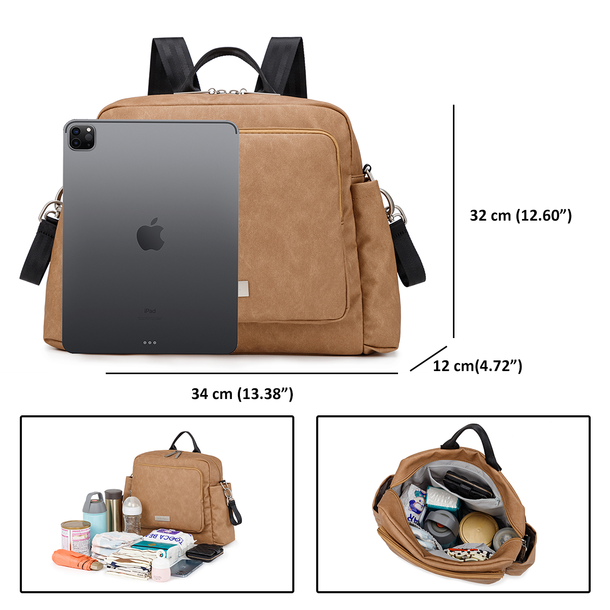 Mode Nieuwe Mama Dipaer Rugzak - Backpack Diaper Bag recensie en prijs