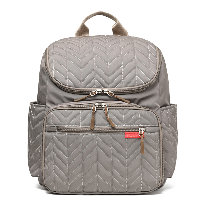 Grote capaciteit geborduurde m - Backpack Diaper Bag recensie en prijs