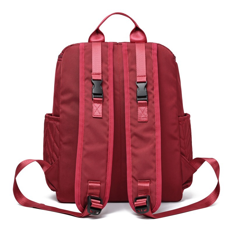 Grote capaciteit geborduurde m - Backpack Diaper Bag recensie en prijs