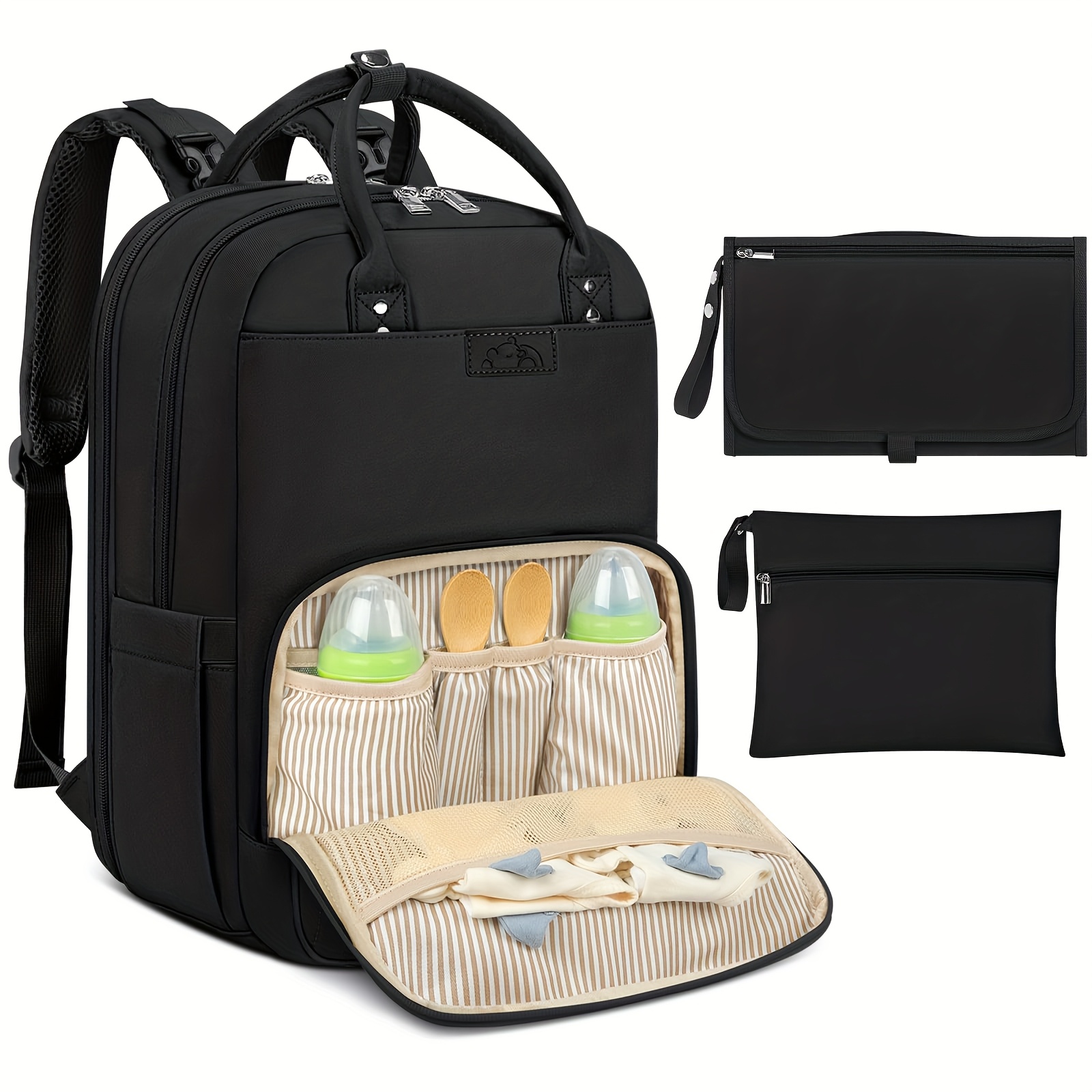 NEWHEY Luiertas Rugzak met dra - Backpack Diaper Bag recensie en prijs