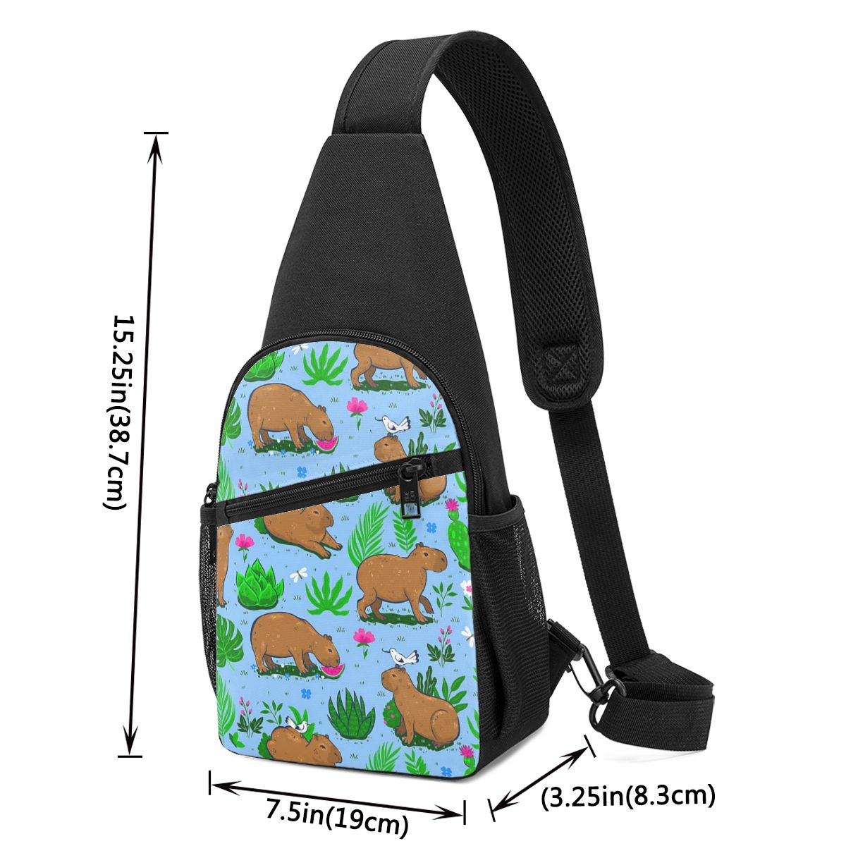 Capybara Is My Spirit Animal B - Sling Backpack Shoulder recensie en prijs