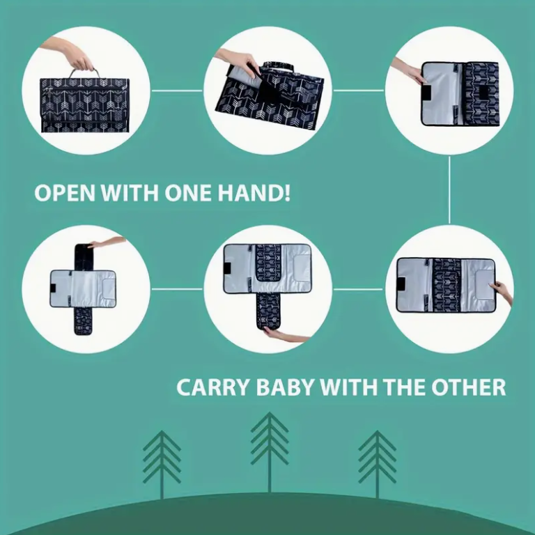 Draagbaar aankleedkussen voor  - Backpack Diaper Bag recensie en prijs